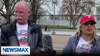 Parents of former U.S. Marine imprisoned in Russia protest outside White House | REPORT