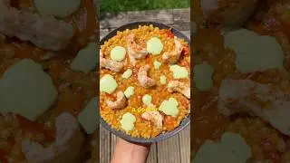 Паста с морепродуктами, рекомендованная врачом: фрегула из лангустина и айоли с укропом #shorts #...