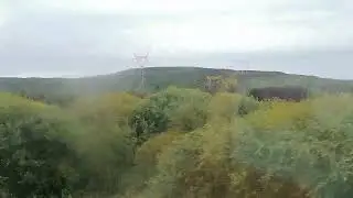 Colourful mountains & grassland view on a train ride in the vast northeast of China 2025/9/15 11:22