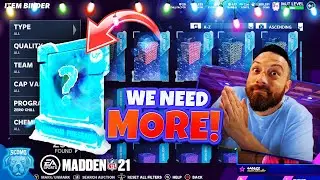 FINAL PUSH TO STACK ALL PRESENTS BEFORE THE OPEN! [MADDEN 21]