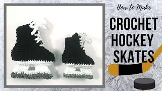 Crochet Hockey Skates