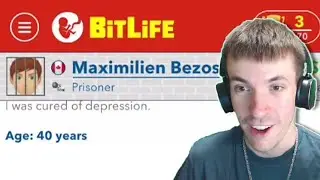 Trying to be a millionaire in BitLife, and it didn't quite go as planned