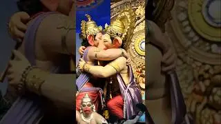 Lalbaug Cha Raja Mumbai Cha Raja Great Bhet 😭 | #shorts #shortsfeed #lalbaugcharaja #mumbaicharaja