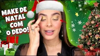 MAKE LINDA e FÁCIL para O NATAL DE 2020!! 🎅🏻🎄