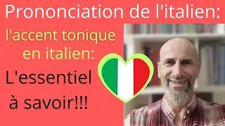 Bien placer l'accent en italien!
