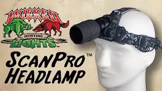 ScanPro Night Hunting Headlamp from Wicked Hunting Lights&trade;