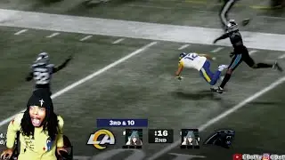 Panthers Hater Reacts To CINEMA NFL Wild Card vs Rams (CDotty)