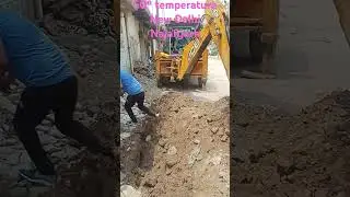 Delhi jal board Najafgarh #pipeline #JCB#work #1#413#  JK