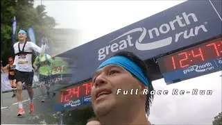 Great North Run 2021 Full Race Run | Next% & GoPro 9 Chest Mount
