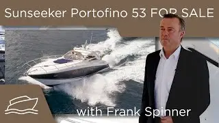 Sunseeker Portofino 53 with Frank Spinner - FOR SALE