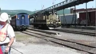 RailCamp 2011 -  Operating NKP 514 with Bobert and Chad