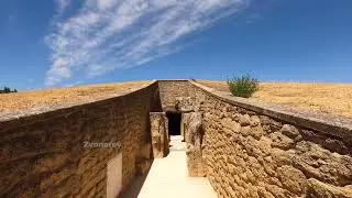Dolmen de Viera in Antequera Spain