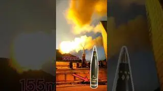 Devastating Cluster Artillery Shell!155mm M483A1 DPICM Projectile #army #military #warthunder #edc