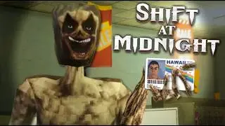Working at a Completely NORMAL Gas Station...| Shift At Midnight 