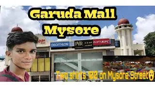 Garuda Mall mysor⚡ | Two shirts 100 on Mysore streets✨ #7