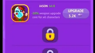 Pinata Masters CHARACTERS JASON LEVEL 8 SPEED UP STAGE 81 (Playgendary) PM19