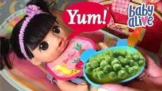 Baby Alive sweet Spoonfuls feeding changing playtime