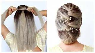 DIY EASY UPDO 😱 Wedding Prom Updo Hair Tutorial by Another Braid