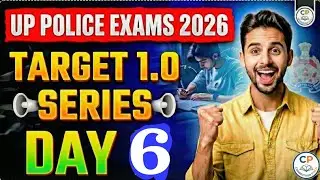 UP POLICE EXAM 2026 | TARGET SERIES 1.0 | DAY-6