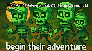 Zombie Squad in Multiplayer Backroom Super Bear Adventure Gameplay Walkthrough