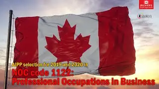 AIPP selection for 2019 and 2020 in NOC code  1122: Professional Occupations in Business