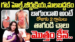 గట్ హెల్త్,జీర్ణక్రియ,మలబద్దకం బాగుండాలి అంటే 2 గ్లాసులు తాగండి చాలు మొత్తం క్లీన్ | iDream
