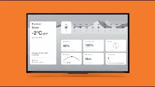 How to set up and use the Weather Wall App with Yodeck | Yodeck Digital Signage