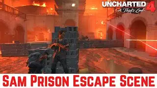Uncharted 4: A Thief's End | Sam Prison Escape Scene