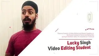 NISDA Student Lucky Singh Feedback in Punjabi | Video Editing Training in Lahore