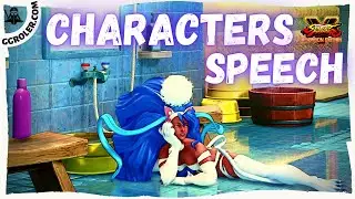 Street Fighter V 🗪 Speech (perspective View)