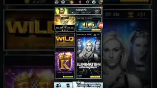 WWE SuperCard claiming my monster freebie!!!!