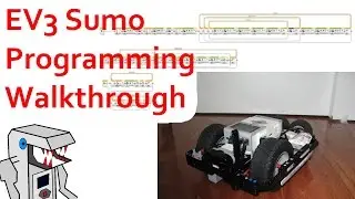 EV3 Sumo Robot Programming Walkthrough - K3MOSAB3