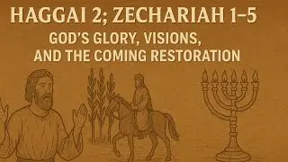 Haggai 2; Zechariah 1&ndash;5 | God&rsquo;s Glory, Visions, and the Coming Restoration