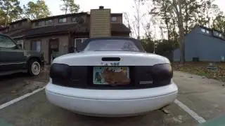 NA Miata with VHT NiteShade paint on brake lights