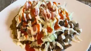 Halal Chicken over Rice  (estilo Árabe)