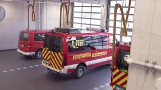Plymovent exhaust extraction system at Leverkusen fire department in Germany