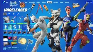Fortnite All Unreleased and Scrapped Cosmetics - Skins, Emotes, Pickaxes, Wraps and more