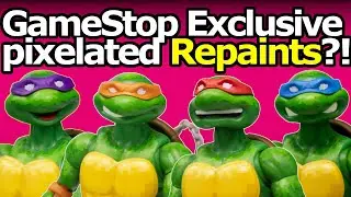 Are The New GameStop Exclusive Arcade Game TMNT Figures Worth It?