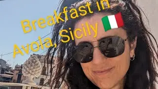 Enjoying a traditional sweet breakfast in AVOLA, SICILY 🇮🇹🥐