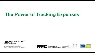 EmpoweredNYC: The Power of Tracking Disability Related Expenses