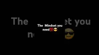 THE MIDSET YOU NEED🔥 #motivation #shorts #midset  #trending #viral #shortsfeed