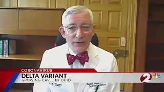 Delta variant, growing cases in Ohio