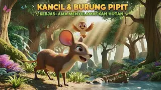 Kancil dan burung pipit kerjasama menyelamatkan hutan
