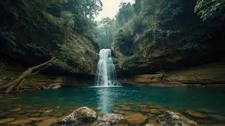 Calm River Sounds in Tranquil Ambience for Relaxation and Sleep
