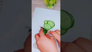 Cucumber Heart #diy #viralshort #shorts #trending #kitchentips #saladdecoration  #saladcarving #art