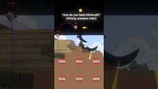 Minecraft Reveal Party #animation #minecraft #physics #reveal #battle #game #adhd #fun #sounds