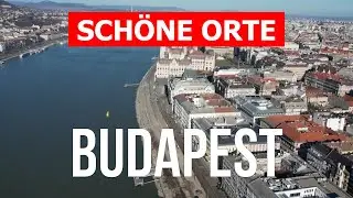 Reise nach Budapest, Ungarn | Tourismus, Urlaub, Orte, Ansichten, Typen, Touren | Drohne 4k Video