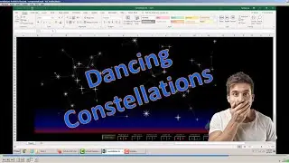 Dance of the Constellations - Excel Animation