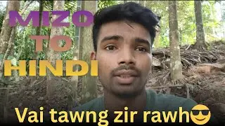 How to learn Hindi language from Mizo || Vai tawng Zirna || Vai tawng Thiam dan 🥰🥰 #Hindi #mizo