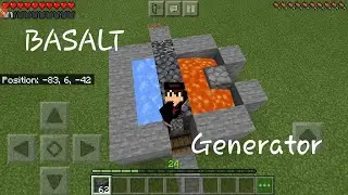 Minecraft PE Simple Basalt generator - Tips and Tricks